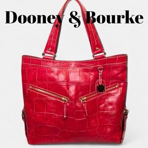 Dooney & Bourke Red Tote Bag